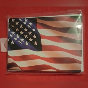 Hallmark Stationery U.S. Flag Note Card Set (10)